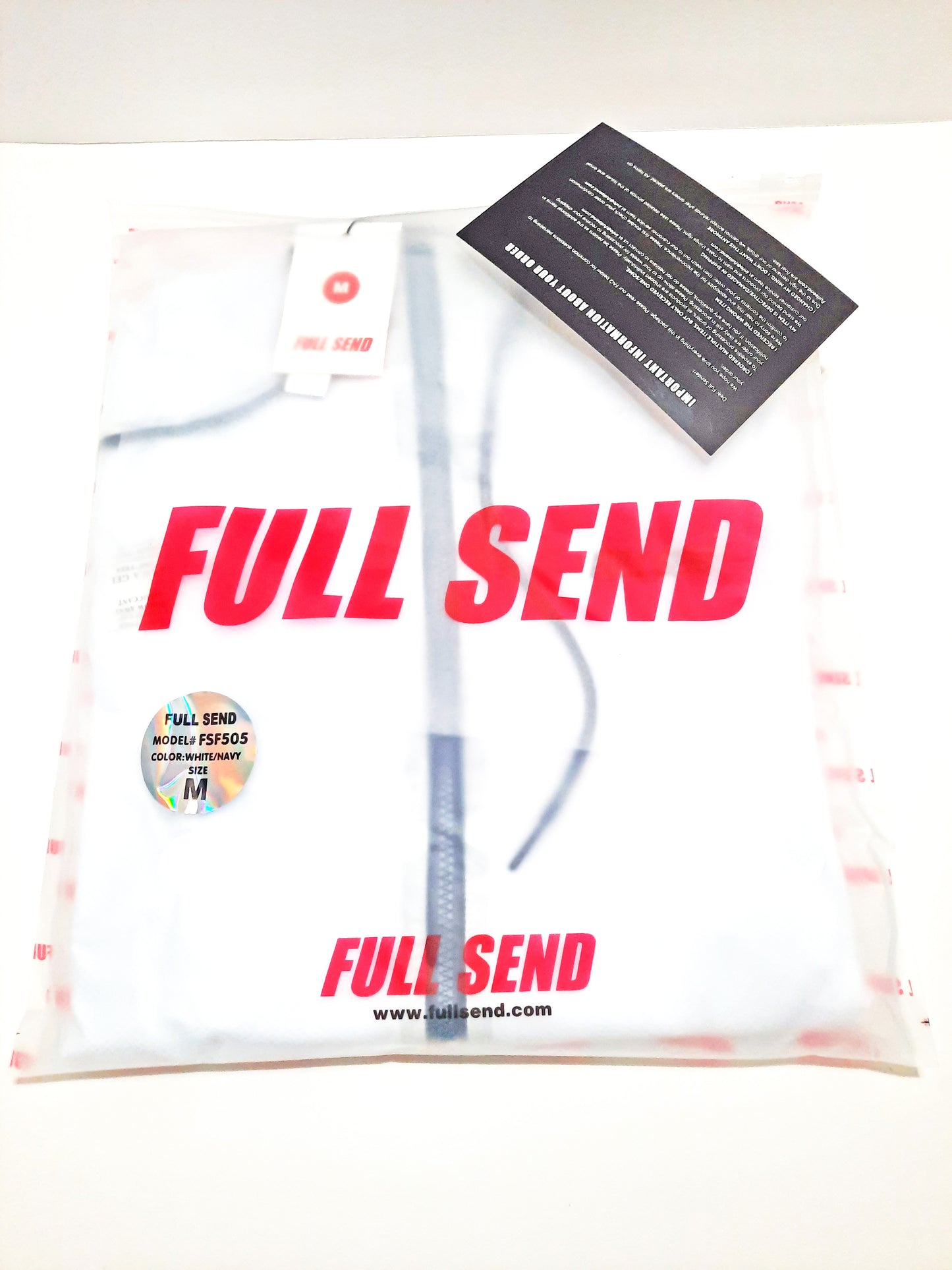 Full Send Fitness Windbreaker Rain Jacket