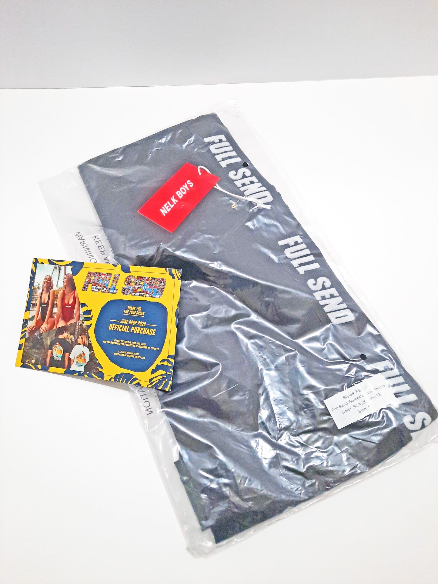 Full Send Fitness Biker Shorts