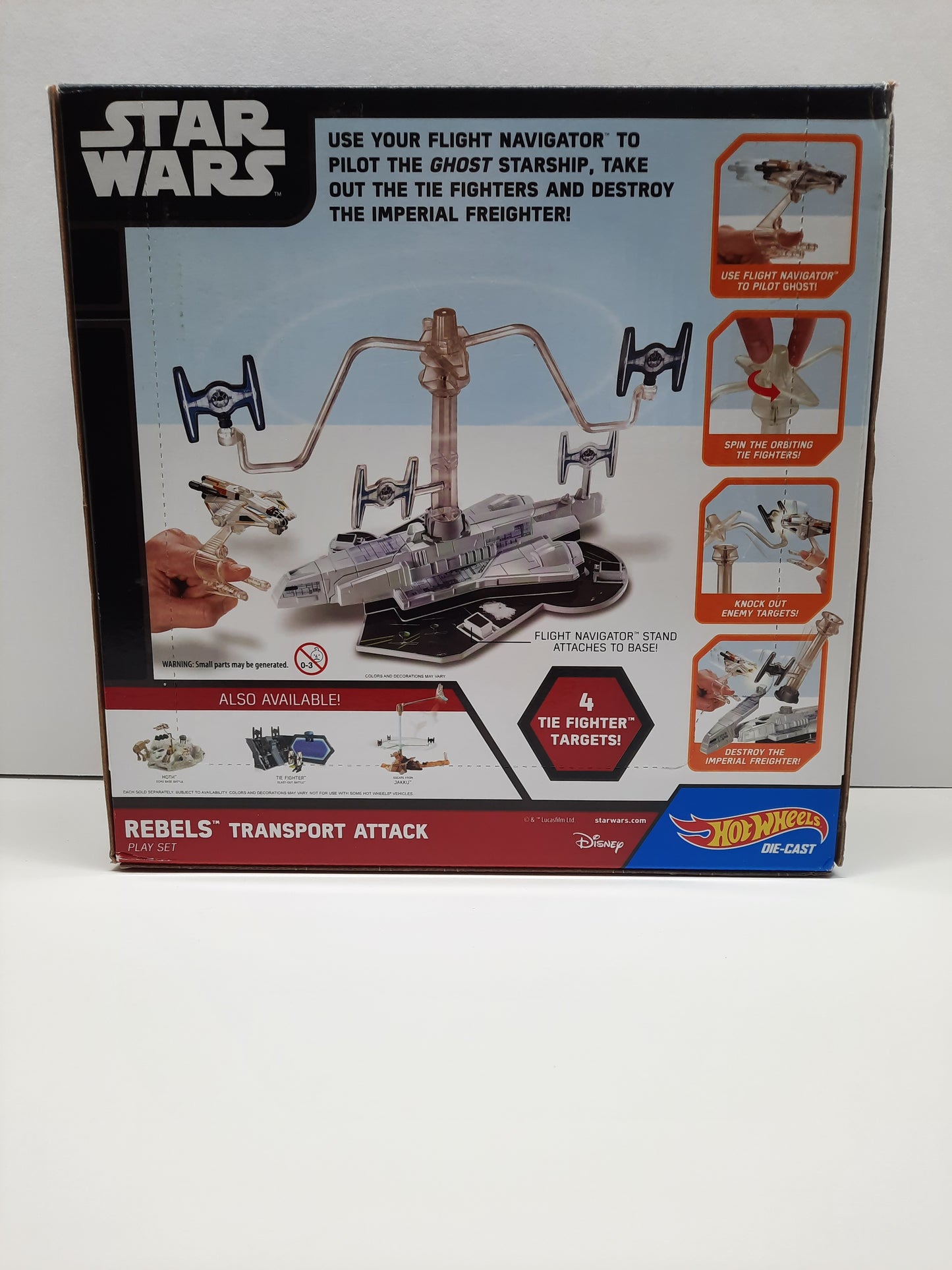 Star Wars REBELS Transport Attack Die-Cast Ghost Set