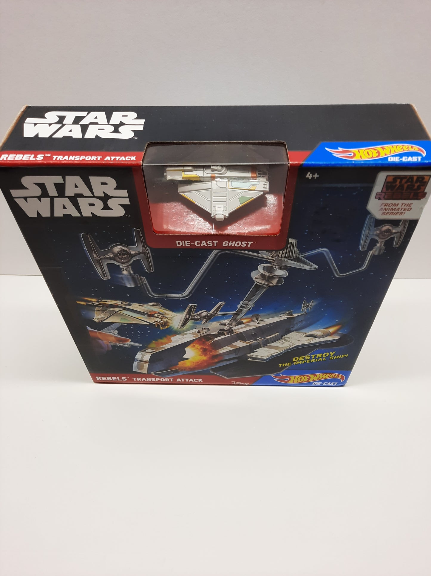 Star Wars REBELS Transport Attack Die-Cast Ghost Set