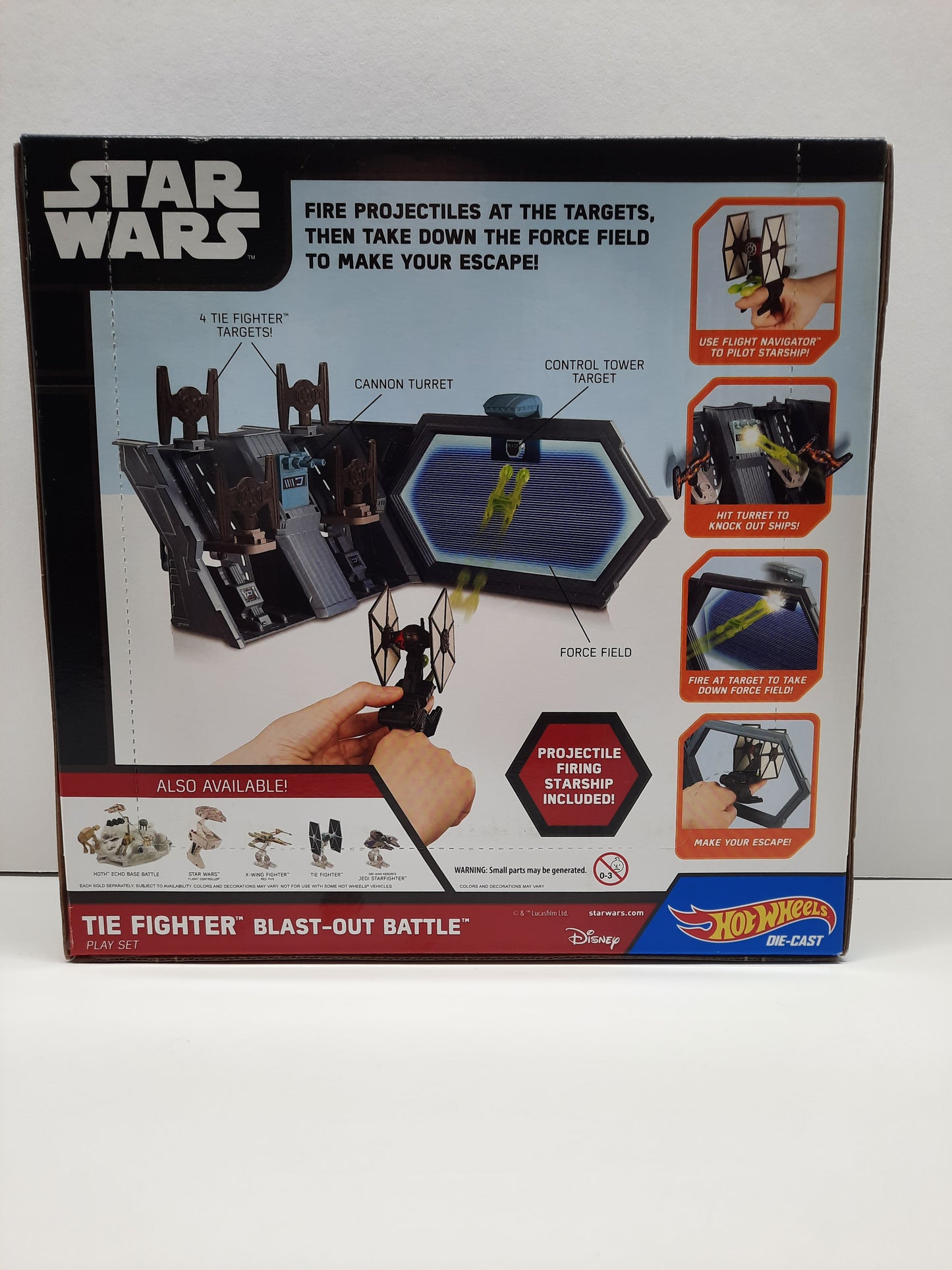 Star Wars TIE FIGHTER Blast-Out Battle Die-Cast Tie Fighter Set