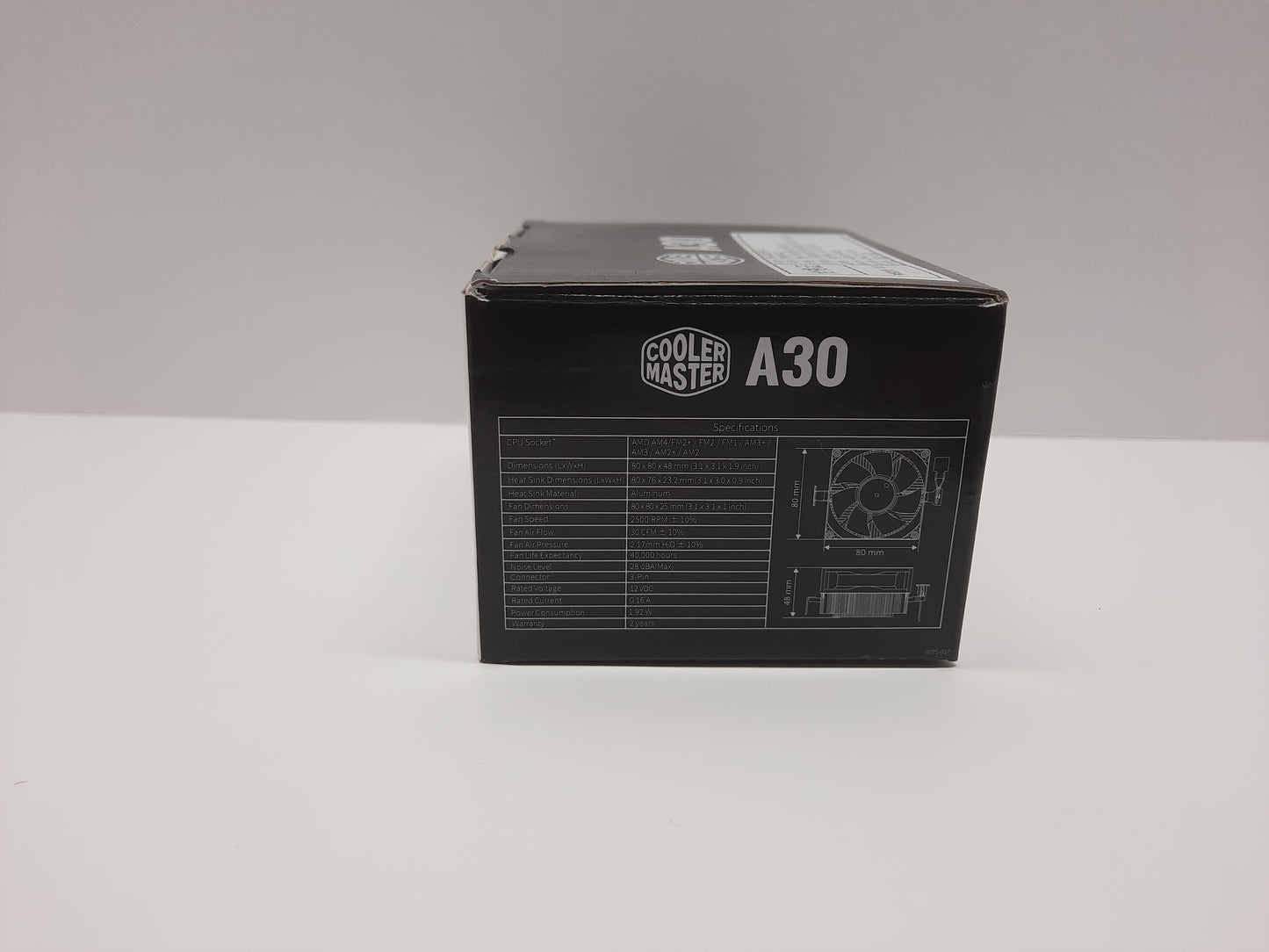 Cooler Master A30 CPU Heatsink Cooling Fan