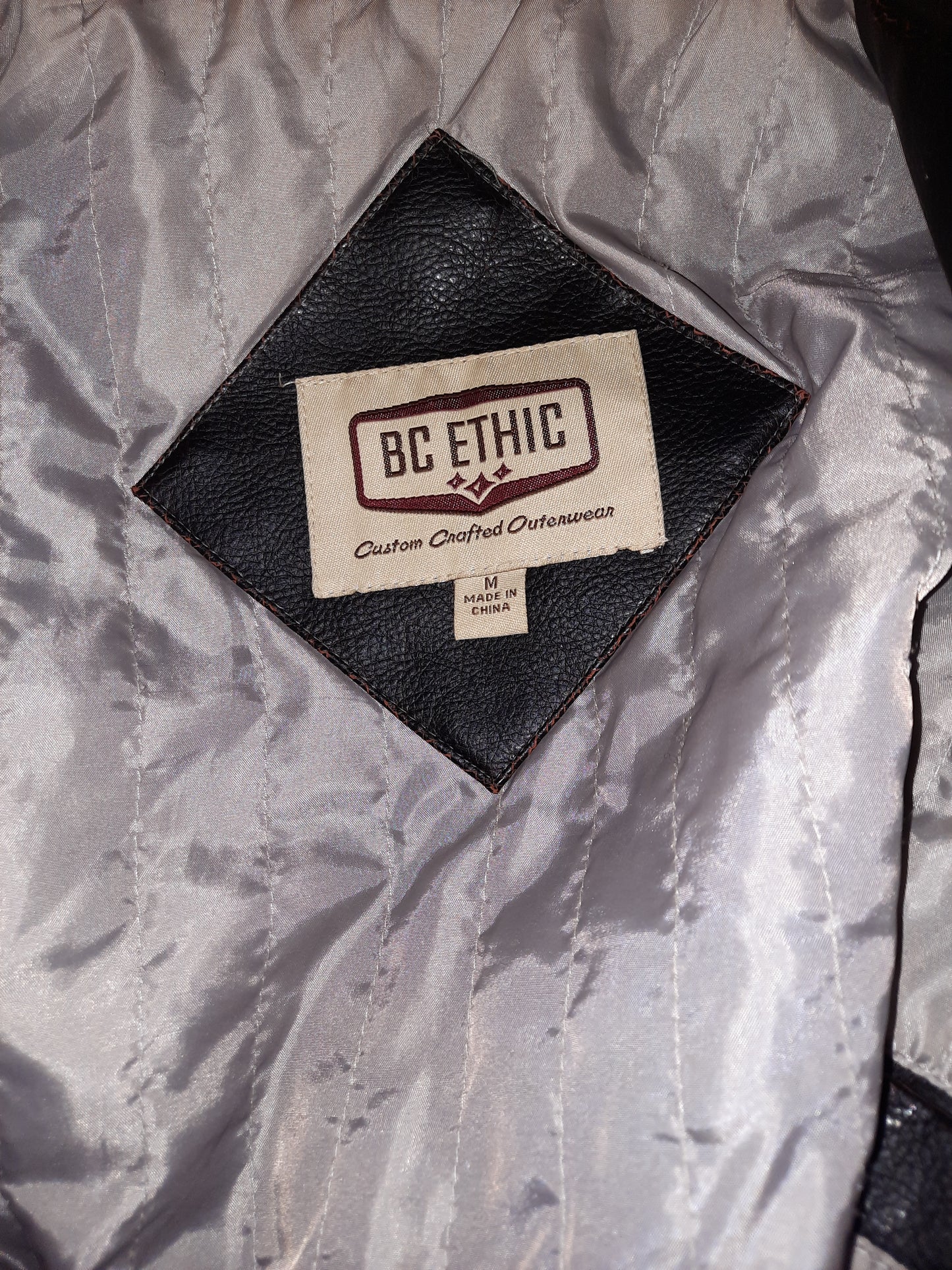 Men's BC Ethic Faux Leather Jacket