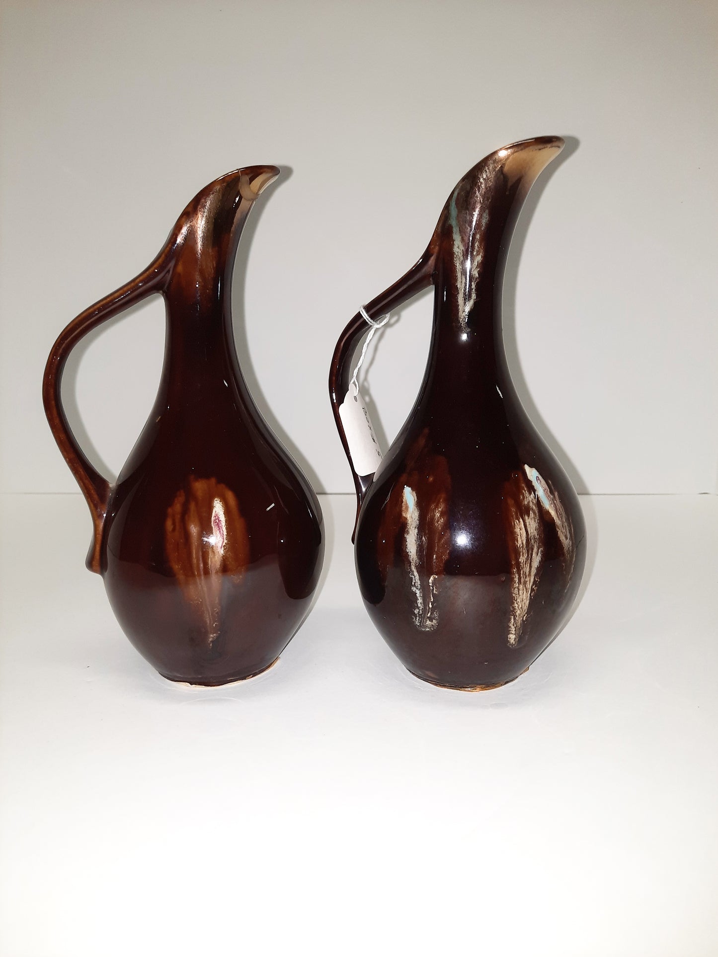 'Golden Bronze Accessories' Pitcher Vase Pair