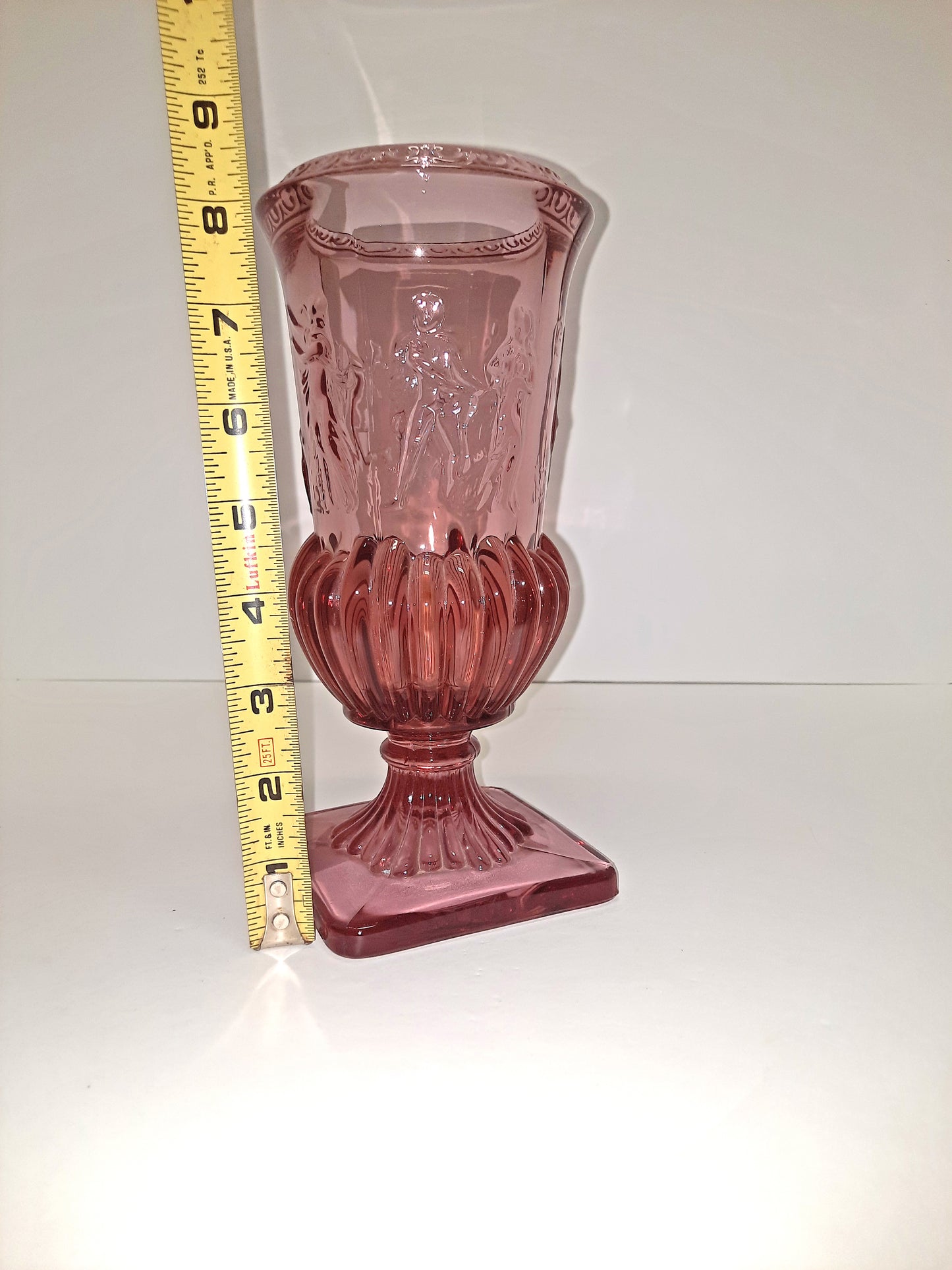 'Dancing Ladies' Pink Vase