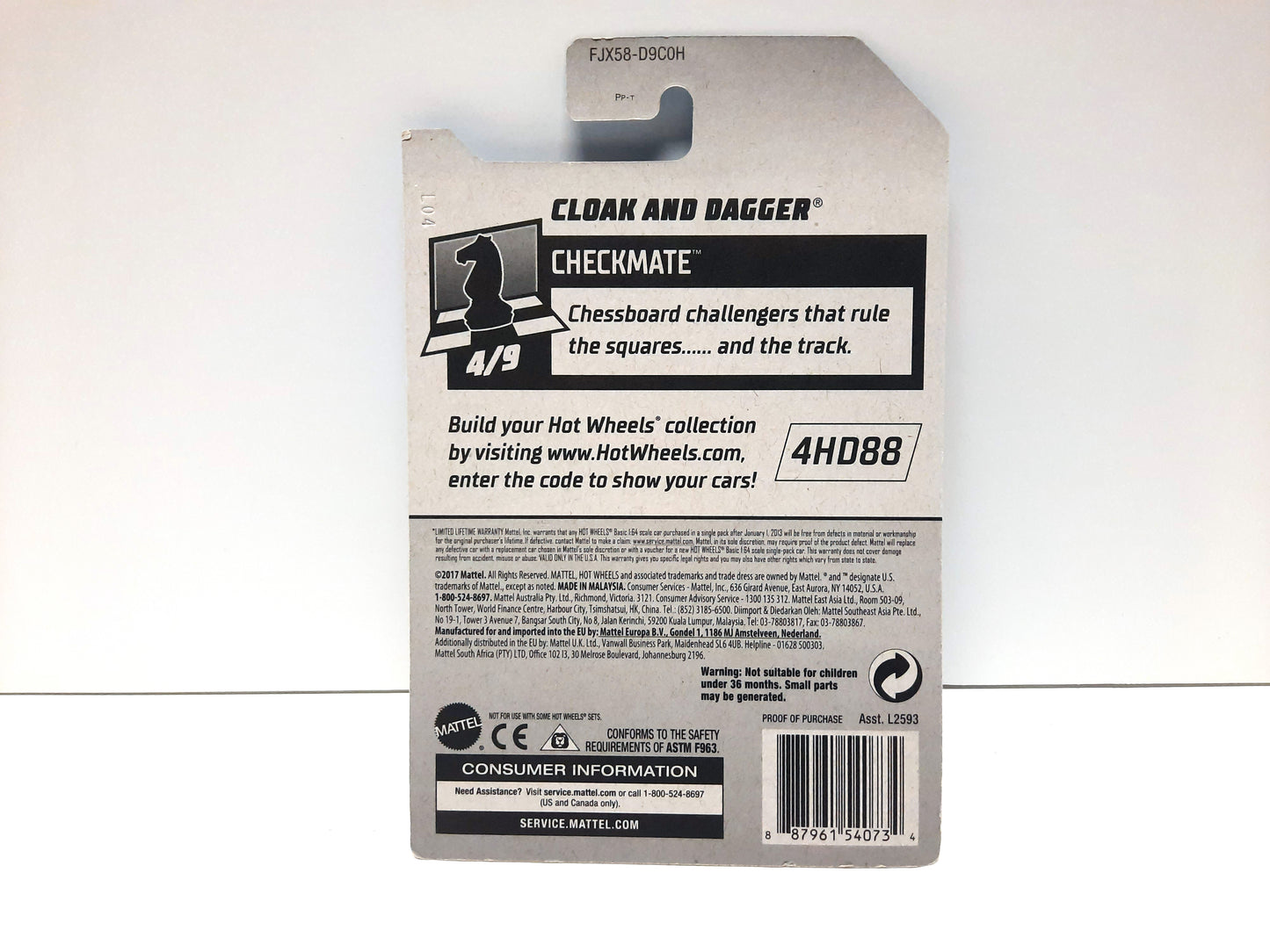 Hot Wheels Checkmate 'Cloak and Dagger'
