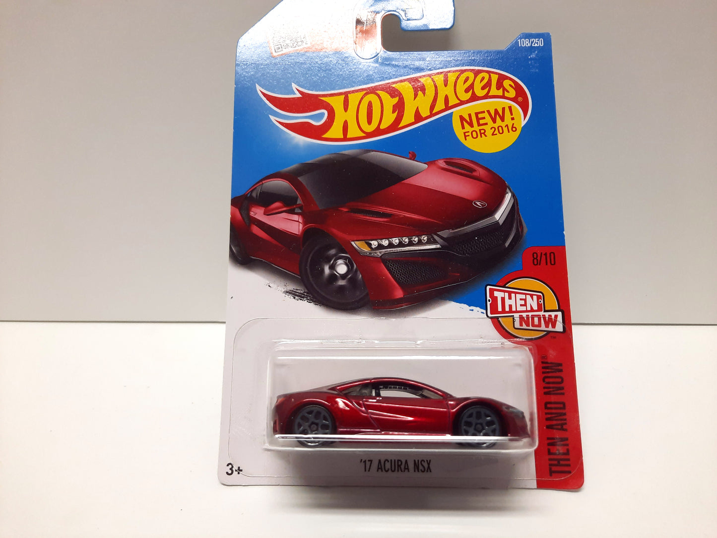 Hot Wheels Then and Now 2017 Acura NSX
