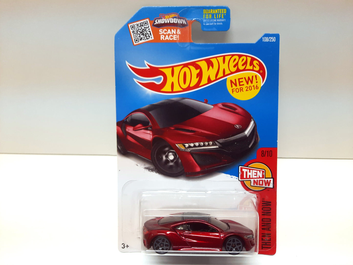 Hot Wheels Then and Now 2017 Acura NSX