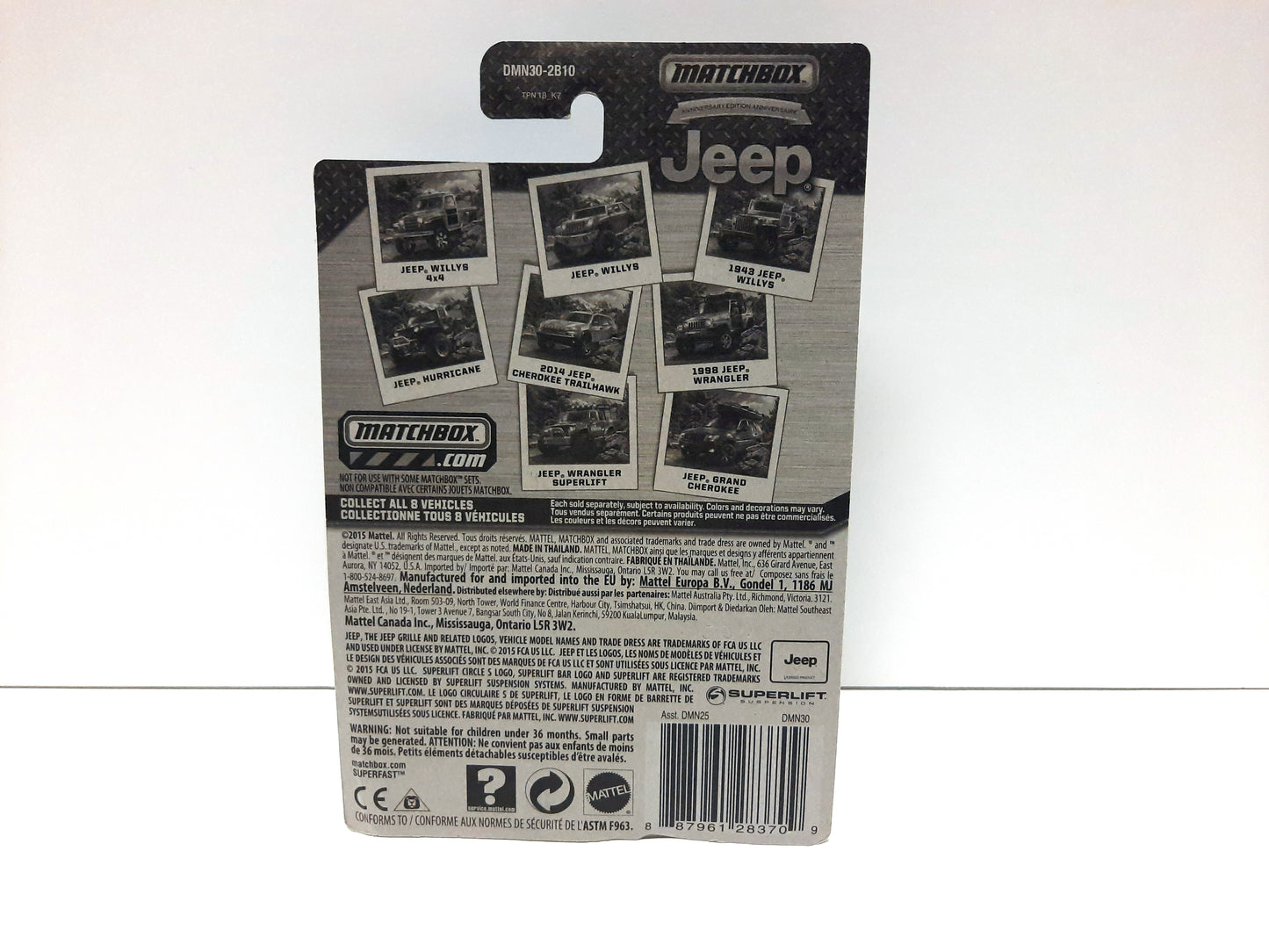 Matchbox 2014 Jeep Cherokee Trailhawk