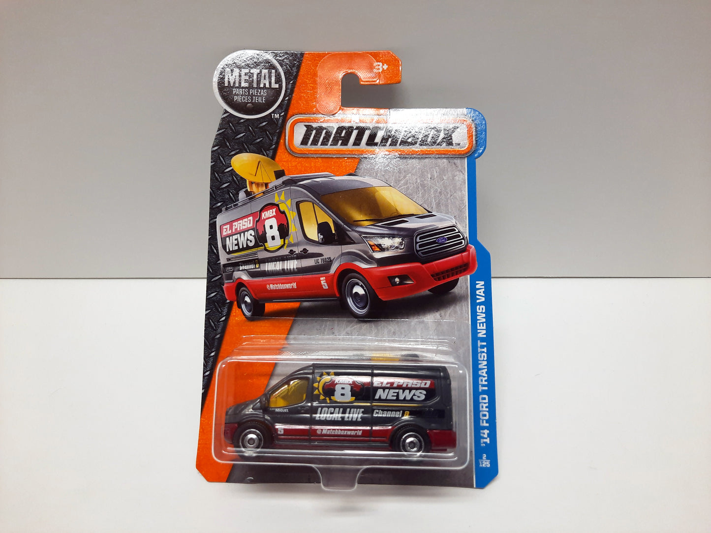 Matchbox '14 Ford Transit News Van