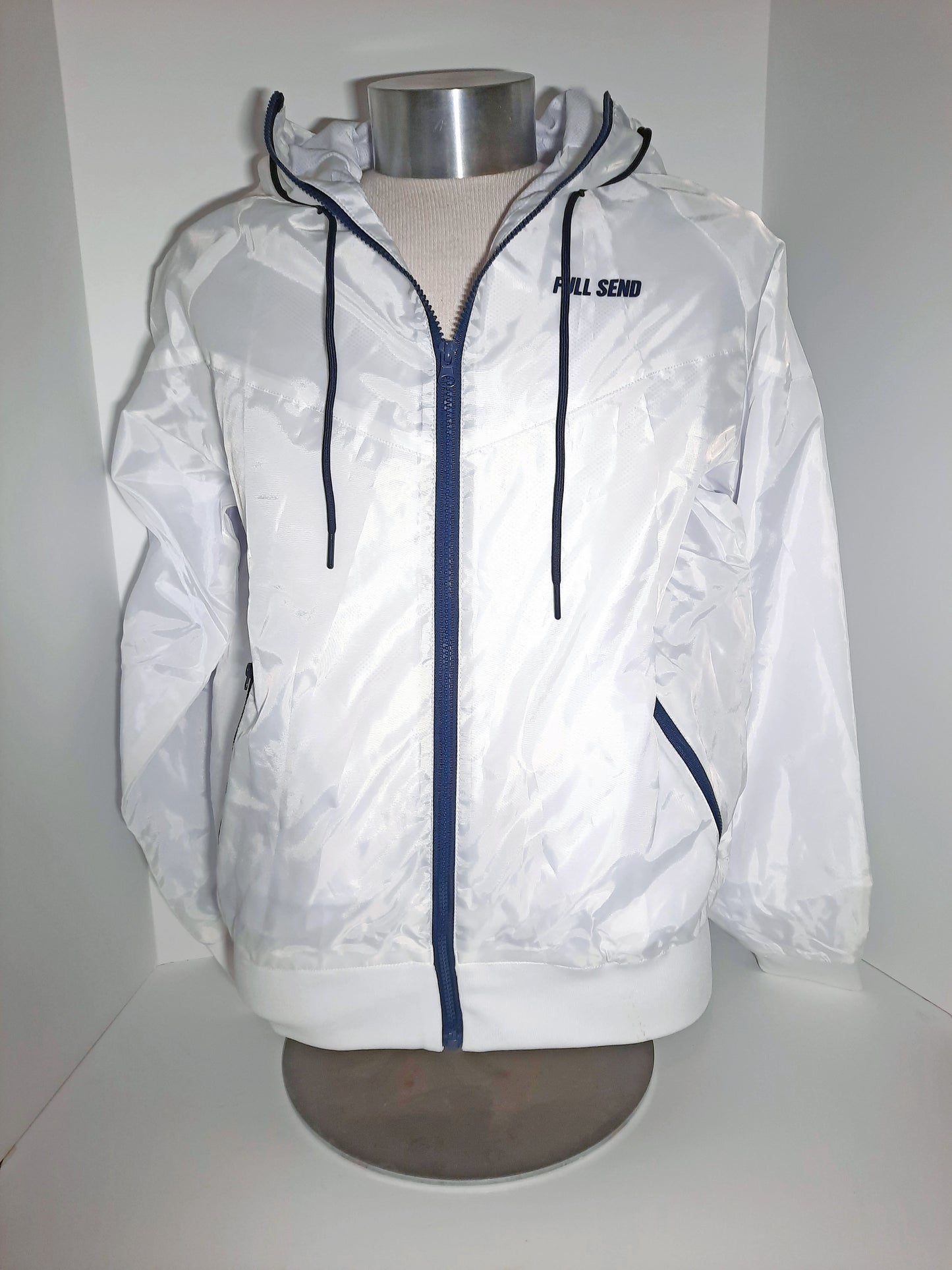 Full Send Fitness Windbreaker Rain Jacket
