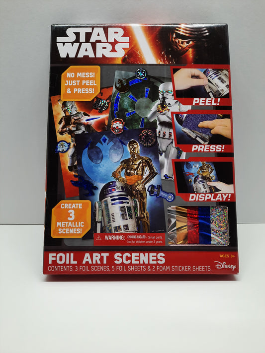 Star Wars Foil Art Scenes