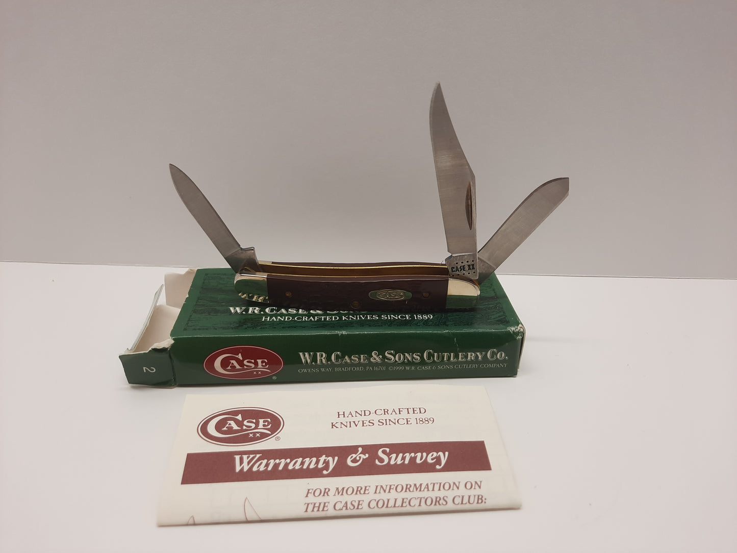 Case XX Stockman Brown 63087 SS 3 blade knife