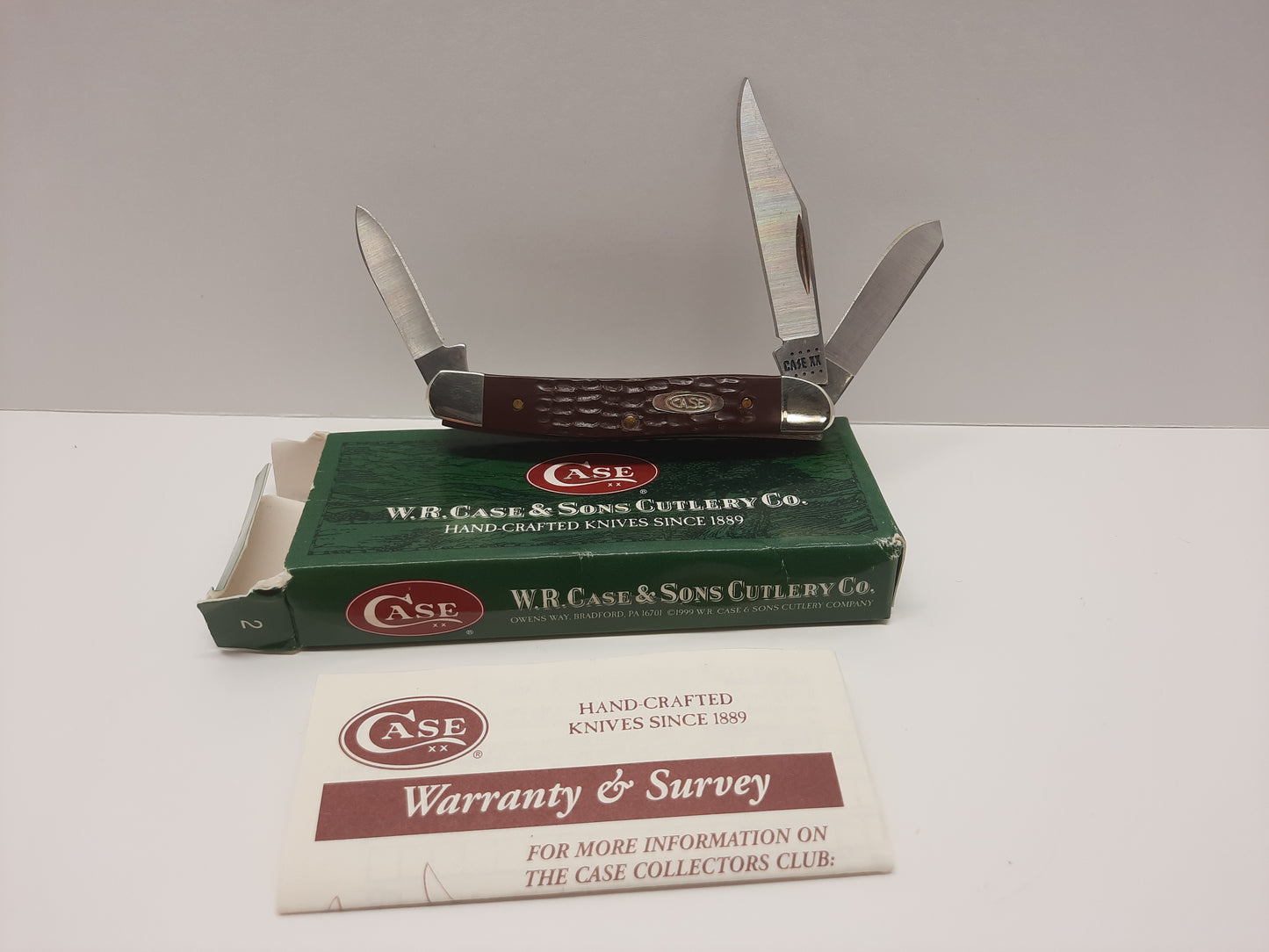 Case XX Stockman Brown 63087 SS 3 blade knife