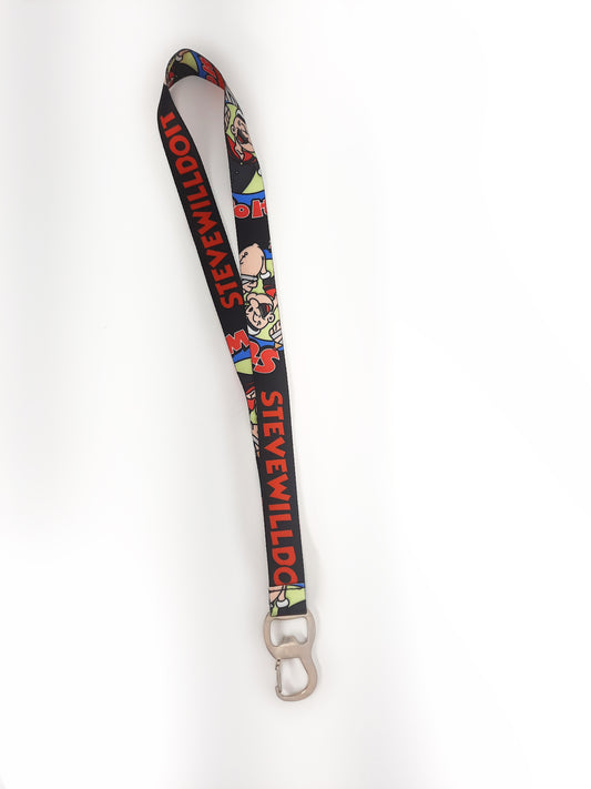 Full Send Steve Will Do It Popeye Lanyard